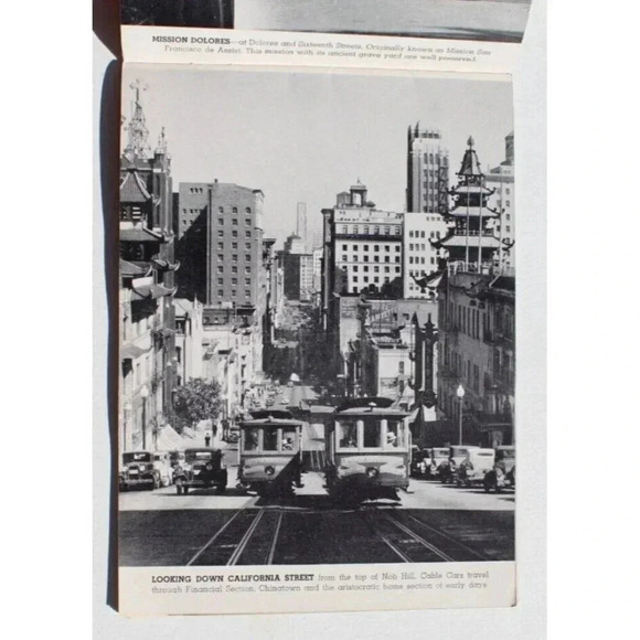 Vintage Views of San Francisco Souvenir PHOTOS Book Published in the 1930's 5X7 - Picture 2 of 3